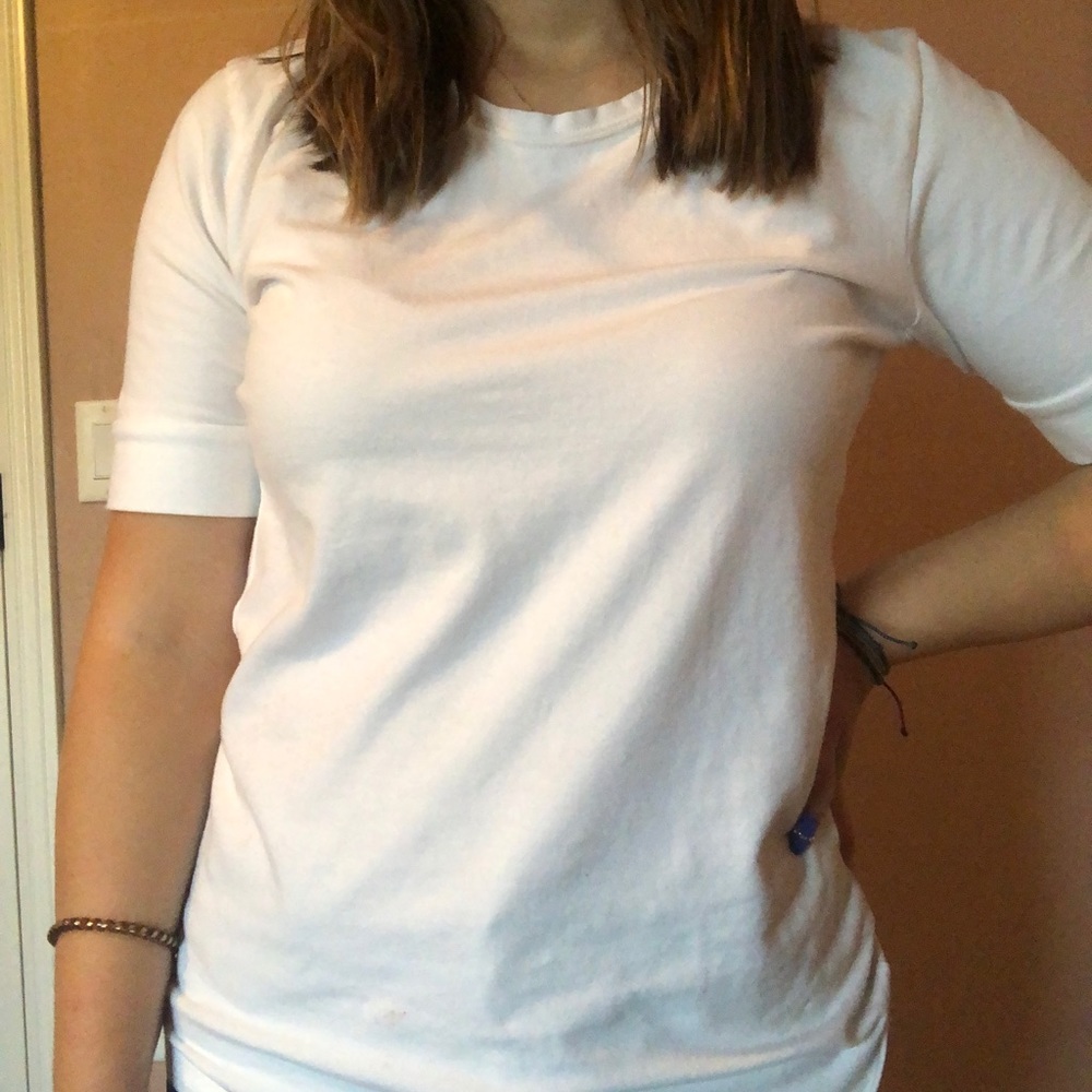 HeirLoom white tee shirt
